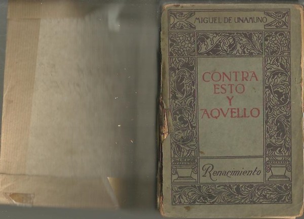 CONTRA ESTO Y AQUELLO.