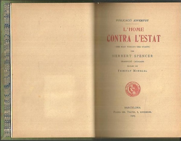 L'HOME CONTRA L'ESTAT.