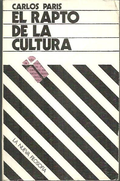 EL RAPTO DE LA CULTURA.