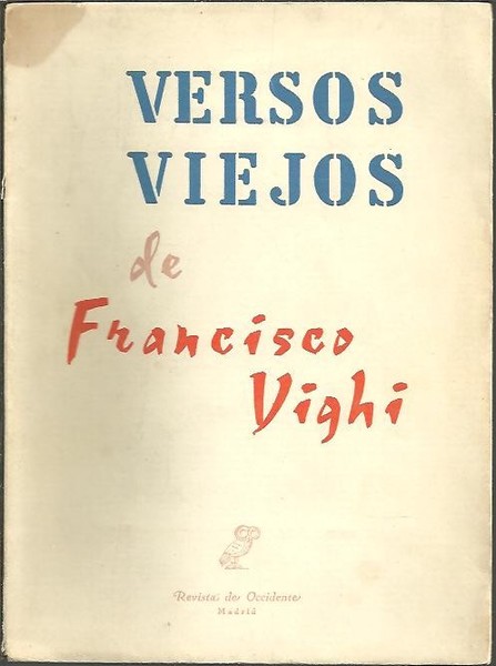 VERSOS VIEJOS.