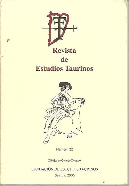 REVISTA DE ESTUDIOS TAURINOS. NUMERO 22.