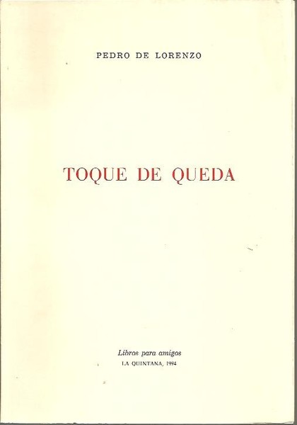 TOQUE DE QUEDA.