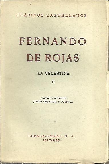 LA CELESTINA. II.