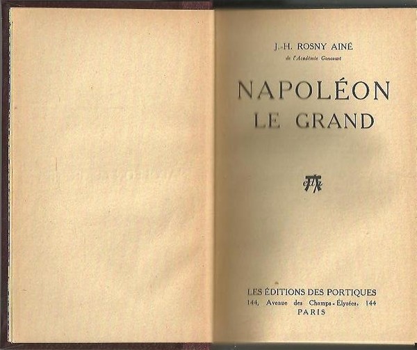 NAPOLEON LE GRAND.