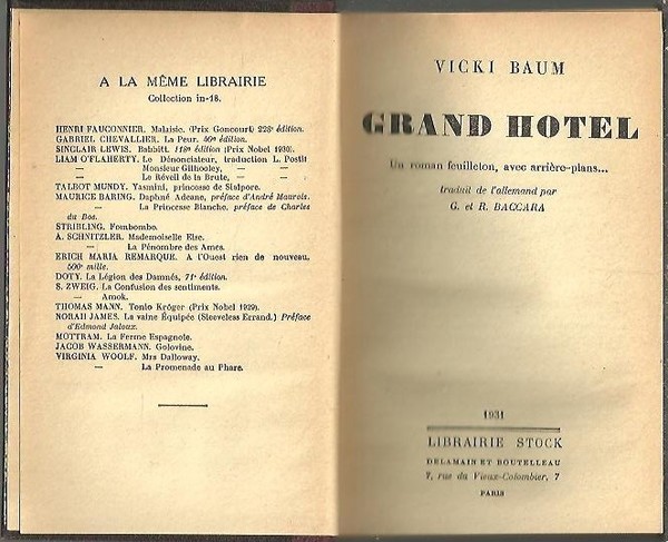 GRAND HOTEL.