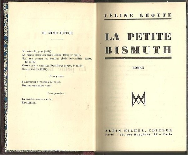 LA PETITE BISMUTH.