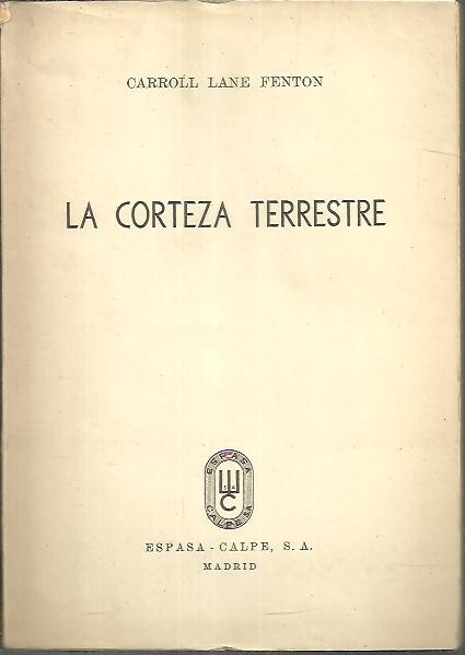 LA CORTEZA TERRESTRE.