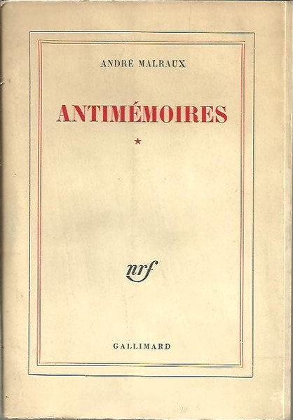 ANTIMEMOIRES.