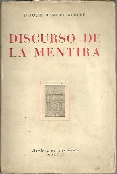 DISCURSO DE LA MENTIRA.