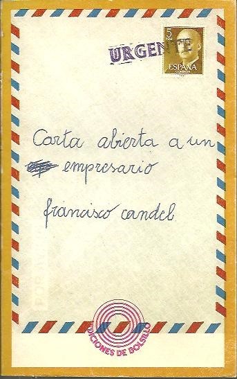 CARTA ABIERTA A UN EMPRESARIO.