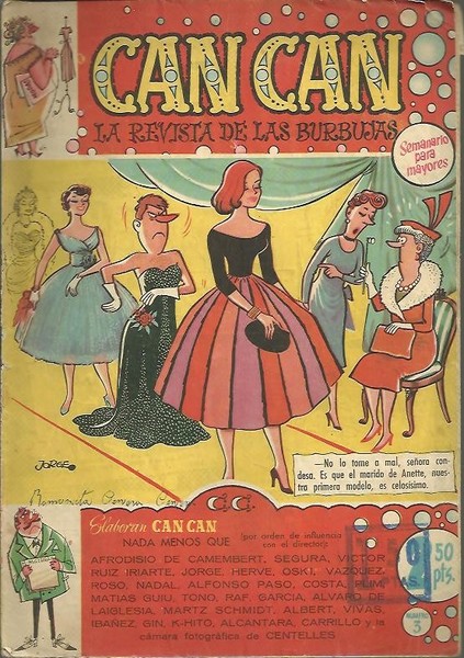 CAN CAN. LA REVISTA DE LAS BURBUJAS.