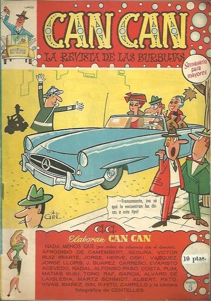 CAN CAN. LA REVISTA DE LAS BURBUJAS.