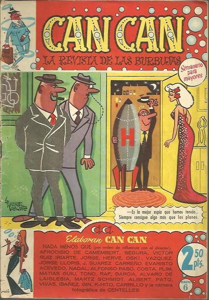 CAN CAN. LA REVISTA DE LAS BURBUJAS.