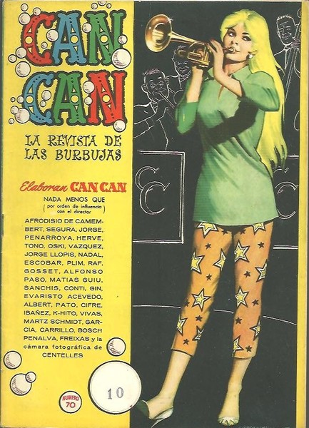 CAN CAN. LA REVISTA DE LAS BURBUJAS.
