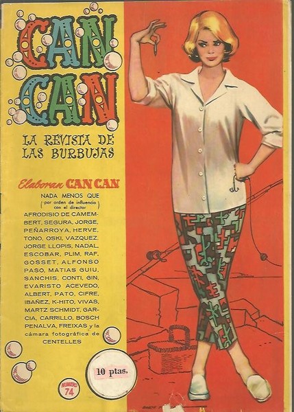 CAN CAN. LA REVISTA DE LAS BURBUJAS.