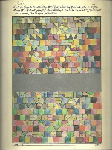 PAUL KLEE. OLEOS, ACUARELAS, DIBUJOS Y GRABADOS. MARZO-MAYO, 1981.