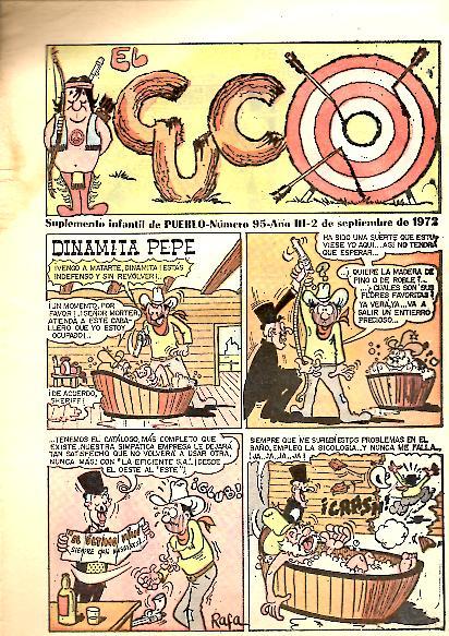 EL CUCO. SUPLEMENTO INFANTIL DE PUEBLO. N. 95. AÑO III. …
