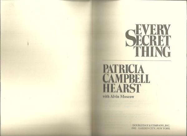 EVERY SECRET THING.