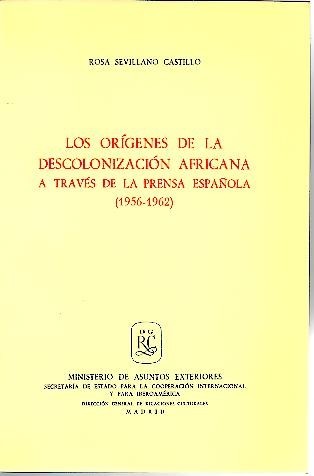 LOS ORIGENES DE LA DESCOLONIZACION AFRICANA A TRAVES DE AL …