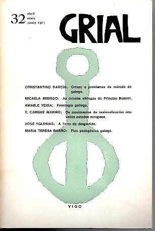 GRIAL. N. 32. ABRIL-MAIO-XUNIO, 1971.