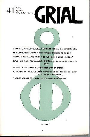 GRIAL. N. 41. XULIO-AGOSTO-SETEMBRE, 1973.