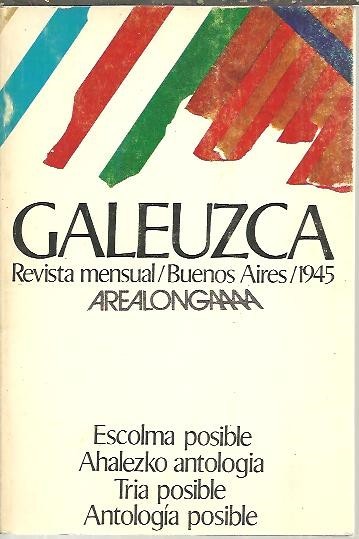 GALEUZCA. ANTOLOGIA POSIBLE.