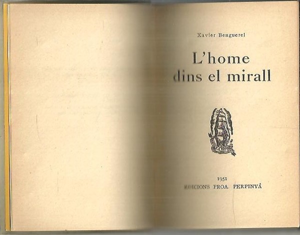 L'HOME DINS EL MIRALL.