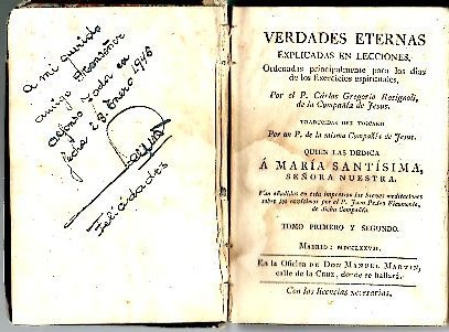 VERDADES ETERNAS EXPLICADAS EN LECCIONES, ORDENADAS PRINCIPALMENTE PARA LOS DIAS …