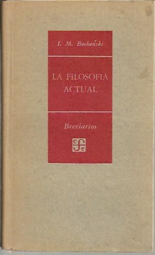 LA FILOSOFIA ACTUAL.