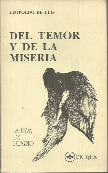 DEL TEMOR Y DE LA MISERIA.