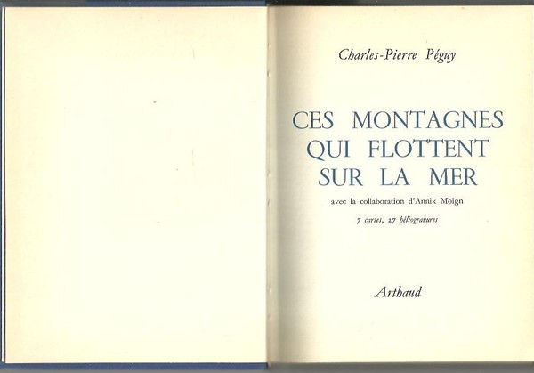 CES MONTAGNES QUI FLOTTENT SUR LA MER.