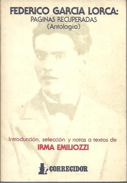 PAGINAS RECUPERADAS. (ANTOLOGIA).