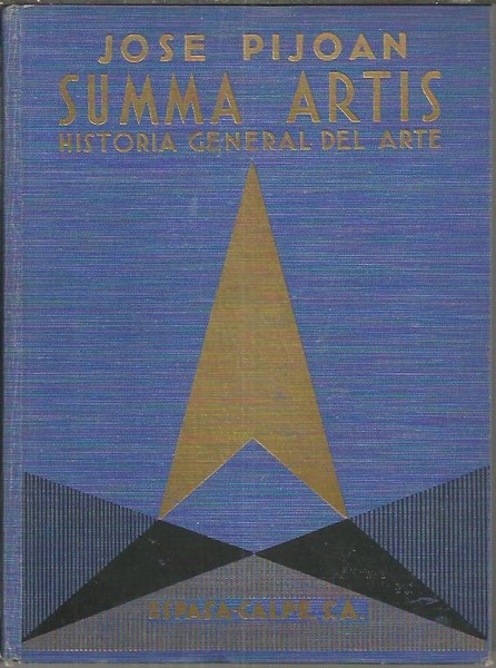 SUMMA ARTIS. HISTORIA GENERAL DEL ARTE. VOL. XV. EL ARTE …