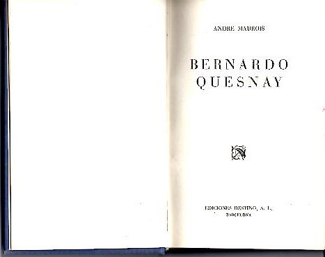 BERNARDO QUESNAY.