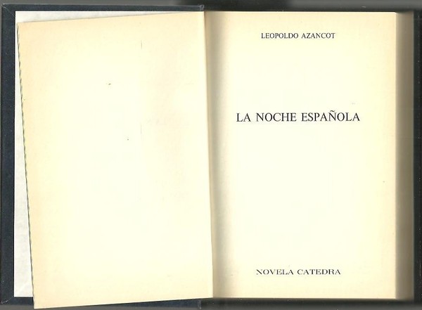 LA NOCHE ESPAÑOLA.