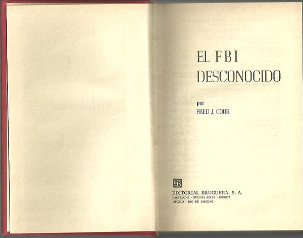 EL FBI DESCONOCIDO.