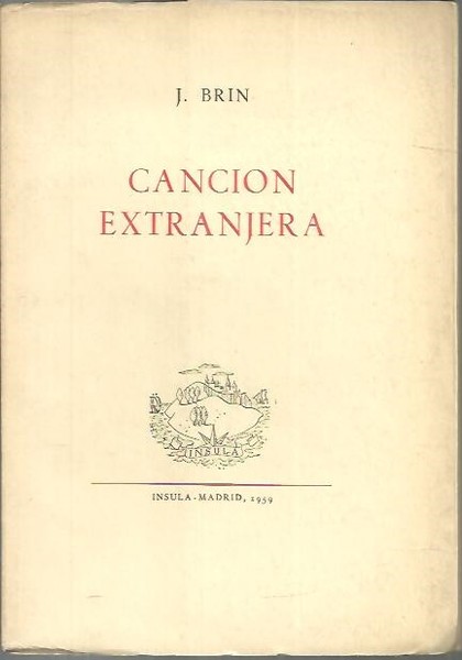 CANCION EXTRANJERA.
