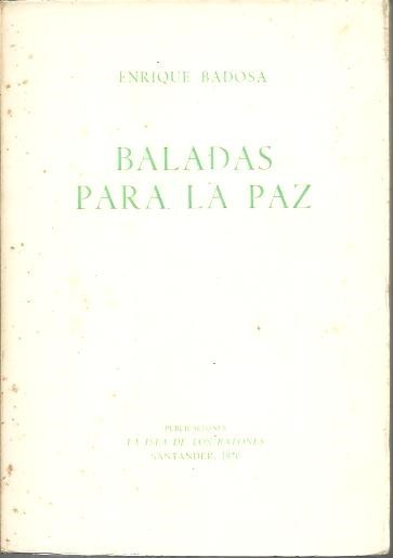 BALADAS PARA LA PAZ.