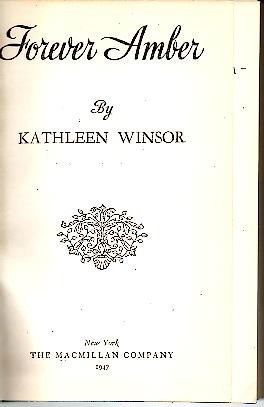 FOREVER AMBER.