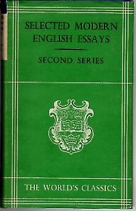 SELECTED MODERN ENGLISH ESSAYS.