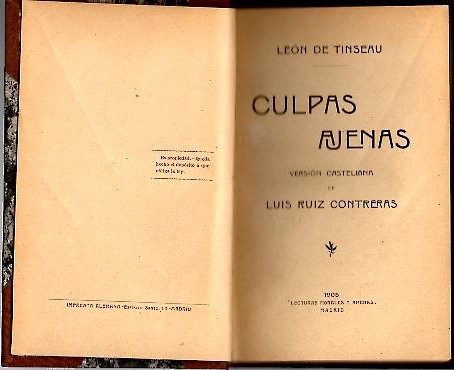 CULPAS AJENAS.