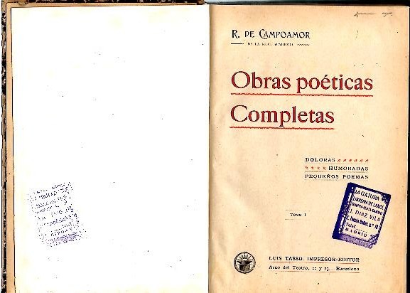 OBRAS POETICAS COMPLETAS.