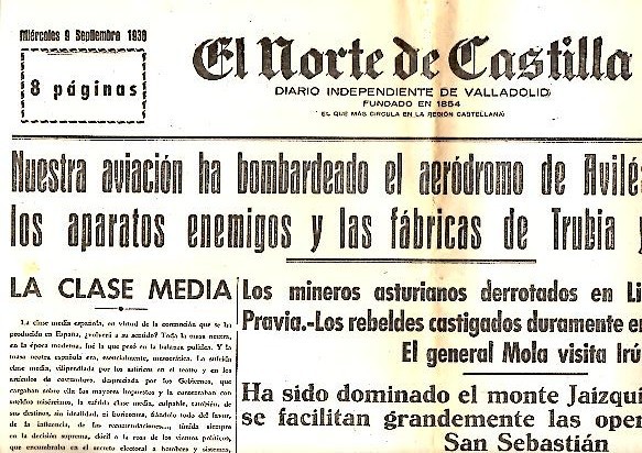 EL NORTE DE CASTILLA. DIARIO INDEPENDIENTE DE VALLADOLID. AÑO LXXXIII. …