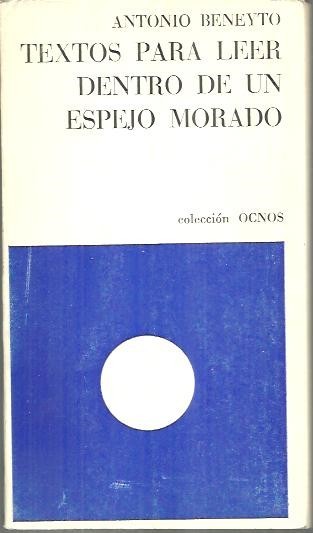 TEXTOS PARA LEER DENTRO DE UN ESPEJO MORADO.