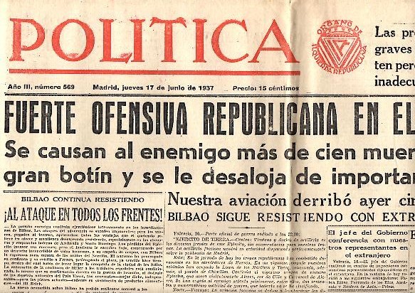 POLITICA. AÑO III. N. 569. 17-JUNIO-1937.