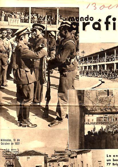MUNDO GRAFICO. AÑO XXVII. N. 1354. 13-OCTUBRE-1937.