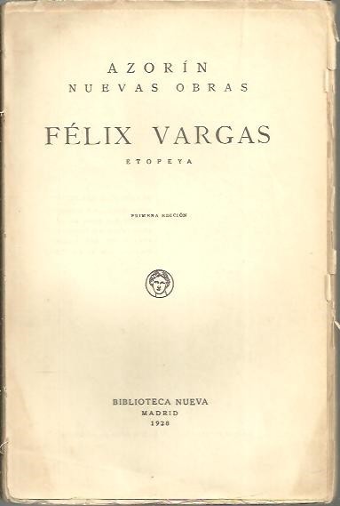 FELIX VARGAS. ETOPEYA.