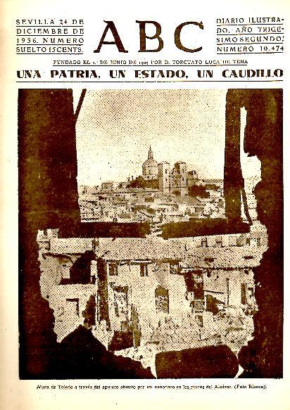 ABC. DIARIO ILUSTRADO. AÑO XXXII. N. 10474. 24-DICIEMBRE-1936.