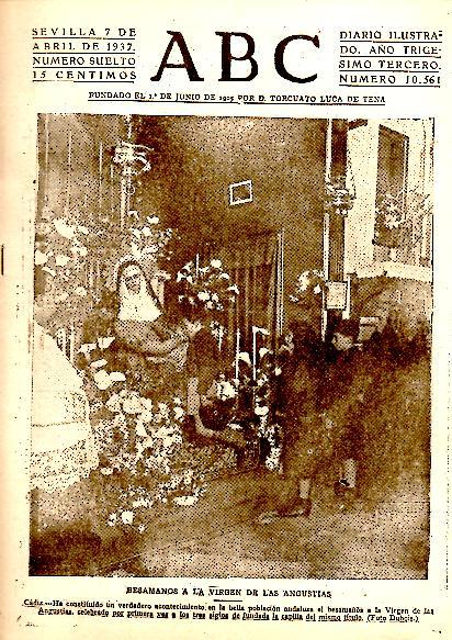 ABC. DIARIO ILUSTRADO. AÑO XXXIII. N. 10561. 7-ABRIL-1937.
