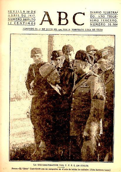 ABC. DIARIO ILUSTRADO. AÑO XXXIII. N. 10564. 10-ABRIL-1937.